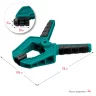 Пружинная струбцина KRAFTOOL SC-5 50х50 мм 32227-5