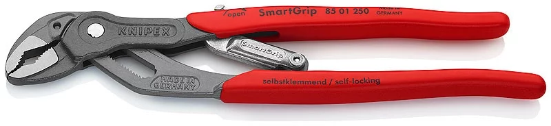 KNIPEX SmartGrip® фосфатированные, серого цвета 250 мм, ( KN-8501250SB )