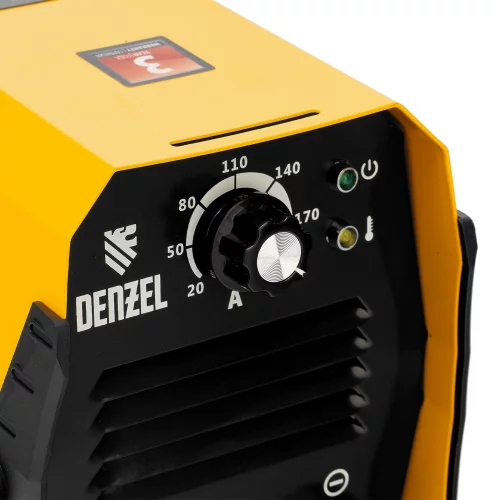Аппарат инверторный дуговой сварки DS-200 Compact, 200 А, ПВ 70%, диаметр электрода 1.6-5 мм Denzel 94373