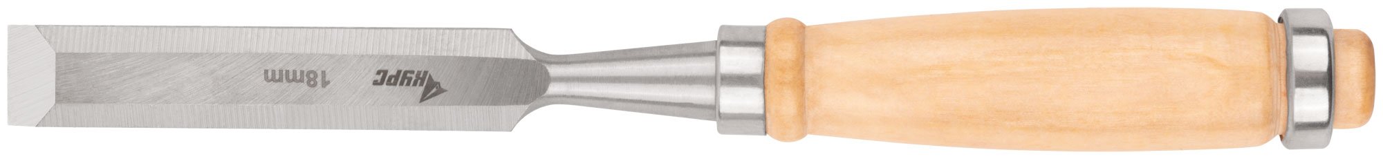 Стамеска с деревянной ручкой 18 мм КУРС 42956