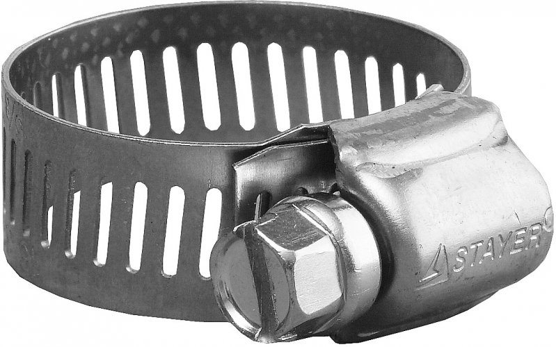 Хомуты ПРОФИ нержавеющие 100 шт. (32-51 мм) STAYER 37812-032-51-100