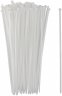 Хомуты нейлоновые для проводов, белые 100 шт., 7,6х400 мм FIT 60382