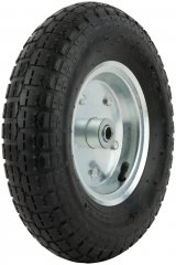 Колесо запасное 310х90x175 мм для тачки 77558 ( 4,80"/4,00"-6" ) ( посадка ширина 28 + 34 мм, диаметр 16 мм ) FIT 77568