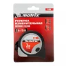 Рулетка Continuous fixation,3 м х 16 мм,двухкомпонентный корпус,плавная фиксация MATRIX 31086