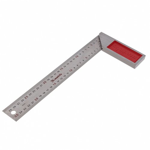 Угольник стальной, 300 мм, градуировка Matrix 32391