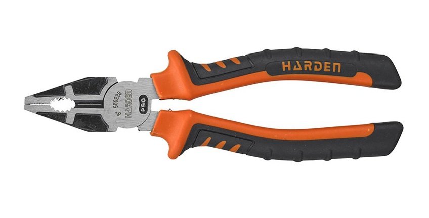 Плоскогубцы профессиональные комбинированные серии T-rex 200 мм, Harden ( 560228 )