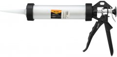 Пистолет для герметика, 400 мл, "закрытый", алюминиевый корпус, круглый шток 8 мм Sparta 886475