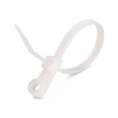Стяжка нейлоновая КСО 5х220 (бел) (100шт) Fortisflex 80530