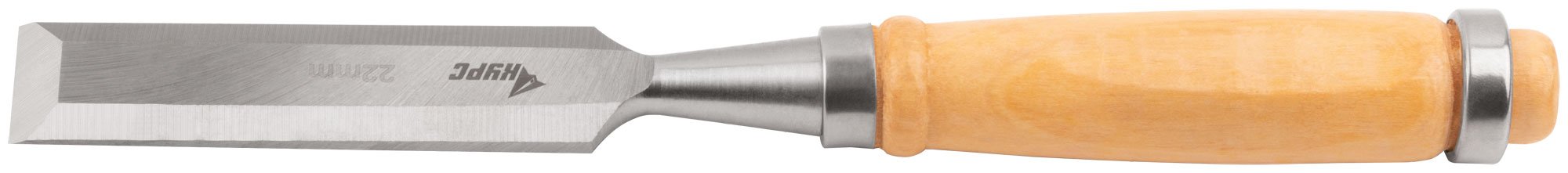 Стамеска с деревянной ручкой 22 мм КУРС 42957