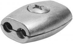 Зажим троса "Бочонок" 30 шт. (2 мм; ТФ5) ЗУБР 4-304455-02