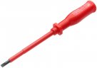 Отвертка изолированная 1000 В, CrV сталь, пластиковая ручка 5х125 мм SL FIT 55803