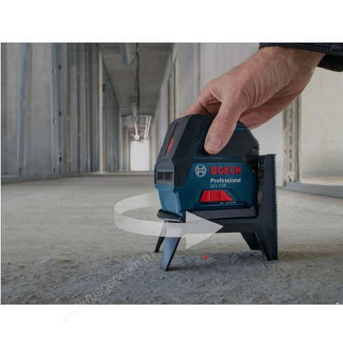 Лазерный уровень Bosch GCL 2-50 с калибровкой + RM1 + BM3 + кейс