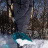 Лопата для уборки снега поликарбонат, 340 x 385 x 1375 мм, алюминиевый черенок, Luxe, Palisad 61638