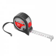 Рулетка Continuous fixation,7,5 м х 25 мм,двухкомпонентный корпус,плавная фиксация Matrix 31090