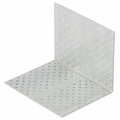 Крепежный уголок равносторонний 2 мм, KUR 160 x 160 x 200 мм Россия Сибртех 46596
