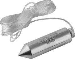 Строительный отвес со шнуром, в пластиковом контейнере,100 г ЗУБР "МАСТЕР" 0636-100_z01