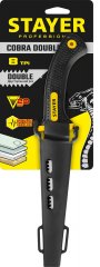 Выкружная мини-ножовка по гипсокартону STAYER Cobra Double-8 150 мм 2-15170_z01