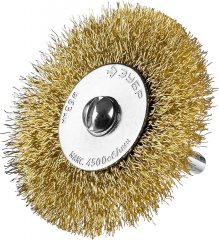 Набор щеток дисковых (5 шт; 0.3 мм витая стальная латунированная) для дрели ЗУБР 3521-H5_z02