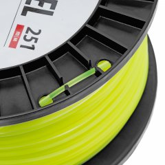 Леска для триммера квадрат, 2,0мм х 251м, на DIN катушке FLEX CORD Denzel 96291