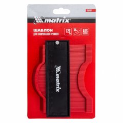Шаблон для копирования профиля 12 см, пластиковый Matrix 88103