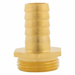 Штуцер для шланга 3/4" с наружной резьбой G1" Denzel 97272