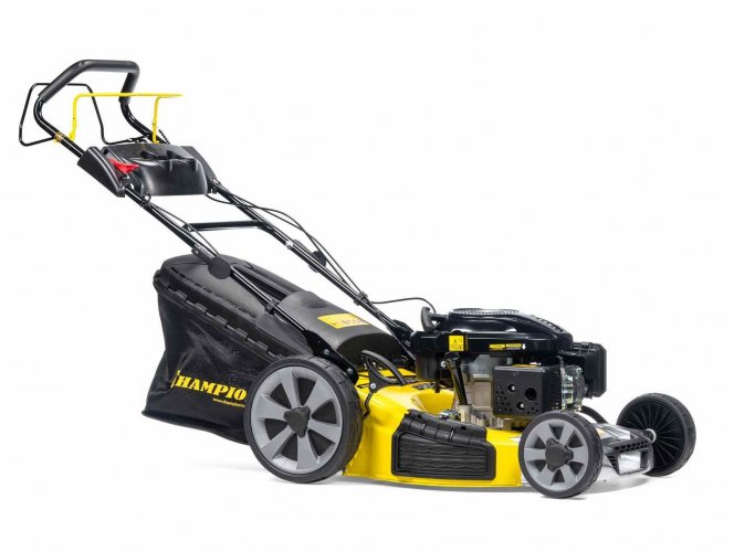 Газонокосилка CHAMPION LM5347 (PRO 4,4кВт привод 520мм 60л 20-80мм 1рычаг/8, 39кг 4в1)