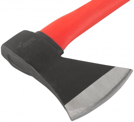 Топор кованая сталь, усиленная стеклопластиковая ручка 800 гр. КУРС 46202