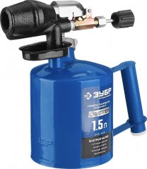 Паяльная лампа с чугунным эжектором ЗУБР ПРОФЕССИОНАЛ САМОТЛОР 1,5 л 40650-1.5_z02