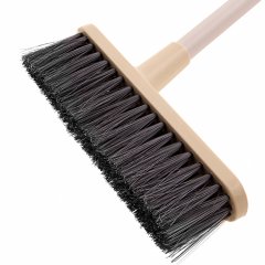 Набор для уборки "Ленивка" (совок, щетка), слоновая кость, Home Palisad 933175