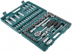 Набор инструмента автомобильный  94 шт. CrV 1/2"+1/4" FIT 65214
