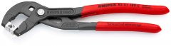 Щипцы для хомутов от шлангов фосфатированные, серого цвета 180 мм, KNIPEX, ( KN-8551180C )