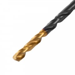 Сверло по металлу, 3,8 мм, HSS-Tin, Golden Tip, 10 шт. Denzel 717208