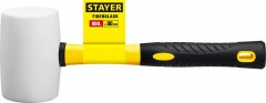Белая резиновая киянка STAYER 900 г 20533-900