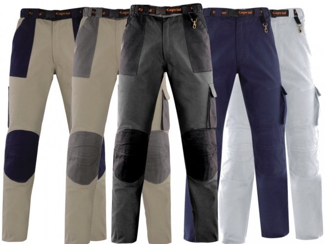 Брюки рабочие Tenere, размер XL, хлопок 100%, 290 g/m2, KAPRIOL, ( 28332 )