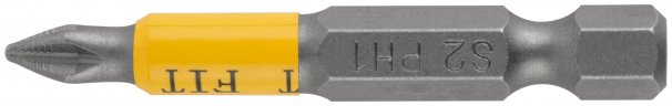 Биты кованые, сталь S2, односторонние 50 мм PH1, 10 шт., блистер FIT 57524