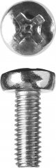 Винт ЗУБР DIN 7985, M6 x 16 мм, 5 кг, (примерно 893 шт.) кл. пр. 4.8, оцинкованный, 303150-06-016