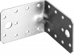Крепежный угол ЗУБР МАСТЕР усиленный 65х90х90мм 1шт 310116-65-090