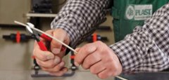Кусачки боковые для пластмассы 160 мм, KNIPEX, ( KN-7201160 )