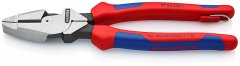 Плоскогубцы электромонтера фосфатированные, черного цвета 240 мм, KNIPEX, ( KN-0902240T )
