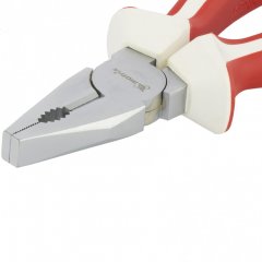 Плоскогубцы WHite Nickel, 160 мм, никелированные, трехкомпонентные рукоятки Matrix 17073