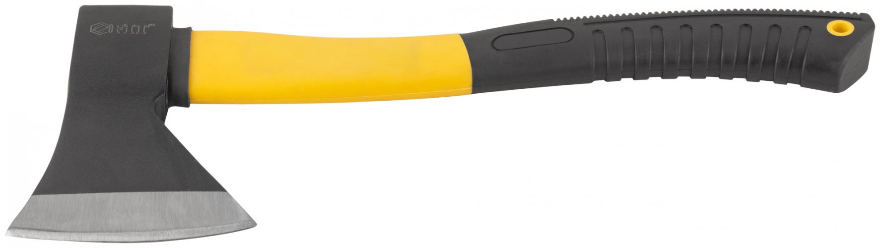 Топор кованая усиленная сталь, усиленная фиберглассовая ручка 600 гр. FIT 46206