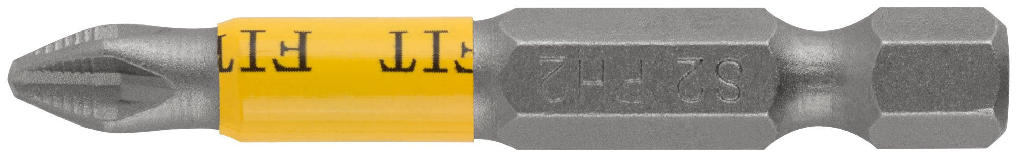Биты кованые, сталь S2, односторонние 50 мм PH2, 10 шт., блистер FIT 57525