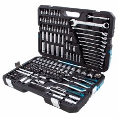 Набор инструментов 216 предметов, 120 зубьев, CrV 1/2&quot;, 3/8&quot;, 1/4&quot; Gross 14157