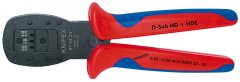 Обжимные клещи для миниатюрных штекеров вороненые 190 мм, KNIPEX, ( KN-975424 )