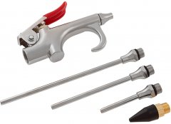 Набор продувочный пистолет, пневмат. в комплекте с насадками, 4 шт Matrix 57338