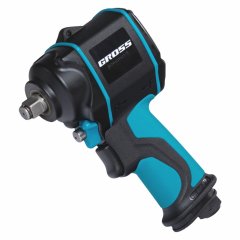 Гайковерт пневматический ударный G985, 1/2, Twin Hammer, 610 Нм, 9000 об/мин, композитный Gross 57440