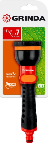 Поливочный наконечник GRINDA 7-позиционный 8-427253_z01