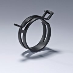 Щипцы для пружинных хомутов фосфатированные, серого цвета 250 мм, KNIPEX, ( KN-8551250A )