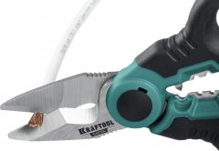 Ножницы электрика Electric KRAFTOOL 4-в-1, 160 мм, с чехлом 23356