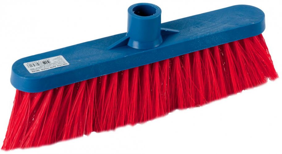 Щетка для пола, искусственная щетина с пластмассовым основанием 39120